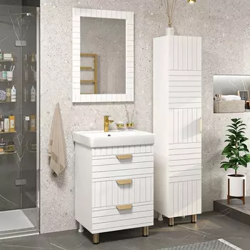 Мебель для ванной Brevita Gloster 60, белая