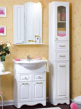 Мебель для ванной Бриклаер Анна 60 белая