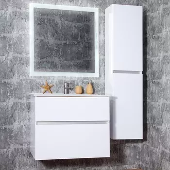 Мебель для ванной Бриклаер Мальта 85 белая