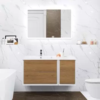 Мебель для ванной Cezares Bellagio 106 L rovere tabacco