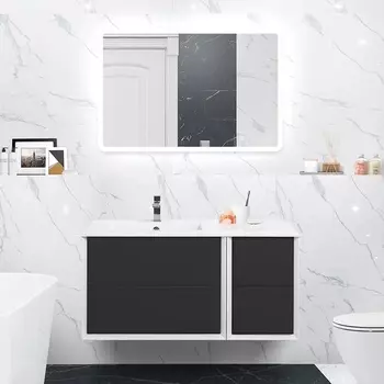 Мебель для ванной Cezares Bellagio 106 L grafite