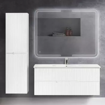 Мебель для ванной Cezares Duet 120, bianco lucido