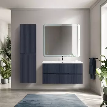 Мебель для ванной Cezares Duet 80, grafito