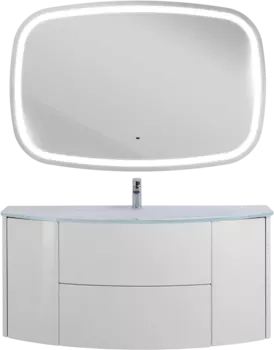 Мебель для ванной Cezares Eden 120 bianco lucido, раковина 82368