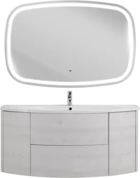 Мебель для ванной Cezares Eden 120 frassino bianco, раковина 50178
