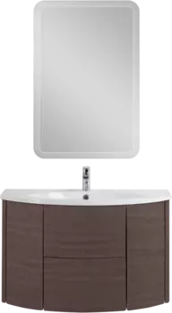 Мебель для ванной Cezares Eden 91 rovere scuro soft, раковина 50177