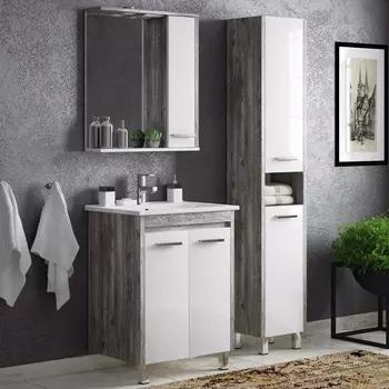 Мебель для ванной Corozo Лорена 75 антик