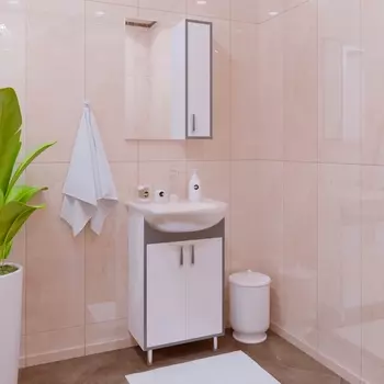 Мебель для ванной Corozo Спектр 50 серая