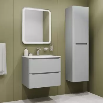 Мебель для ванной Iddis Edifice 60 подвесная, светло-серая