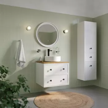 Мебель для ванной Iddis Torr 60 подвесная, белая матовая