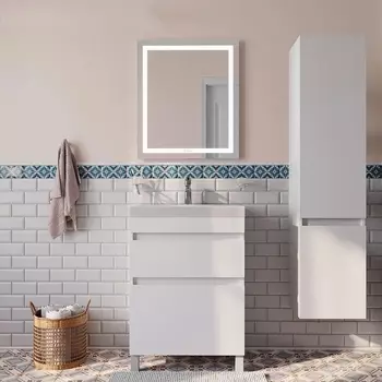 Мебель для ванной Iddis Zodiac 60 напольная, с ящиками