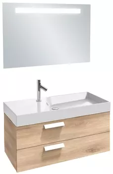 Мебель для ванной Jacob Delafon Rythmik 100 2 ящика квебекский дуб
