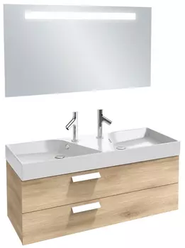 Мебель для ванной Jacob Delafon Rythmik 120 2 ящика квебекский дуб