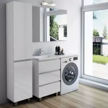 Мебель для ванной Эстет Dallas Luxe 140 напольная, 3 ящика, L