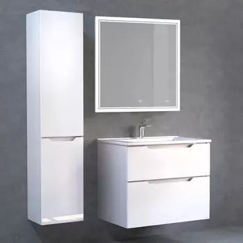 Мебель для ванной Jorno Slide 75, белая