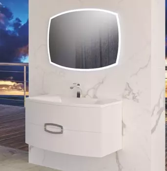 Мебель для ванной La Beaute Marne 90 белая