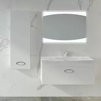 Мебель для ванной La Beaute Somme 100 белая