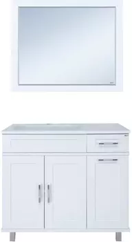 Мебель для ванной Misty Купер 90 L с бельевой корзиной