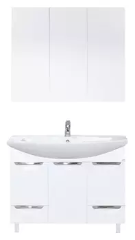 Мебель для ванной Misty Лаванда 105 с ящиками