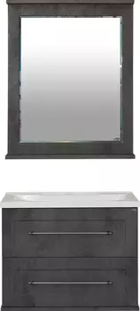 Мебель для ванной Misty Марта 70 подвесная, темный бетон