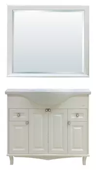 Мебель для ванной Misty Шармель 105 светло-бежевая эмаль