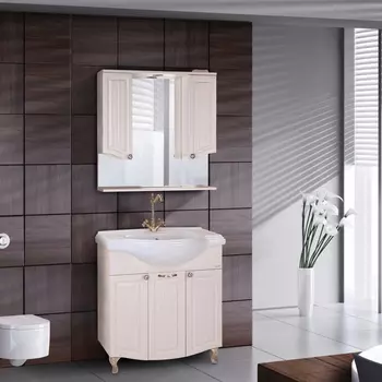 Мебель для ванной Onika Арно-Классик 80.11 белое дерево