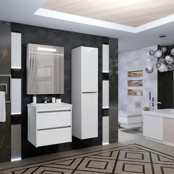 Мебель для ванной Opadiris Фреш 60 белая