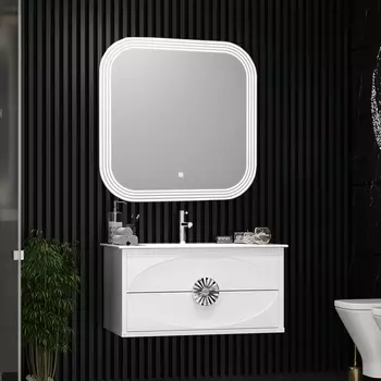 Мебель для ванной Opadiris Ибица 90 подвесная, фурнитура хром