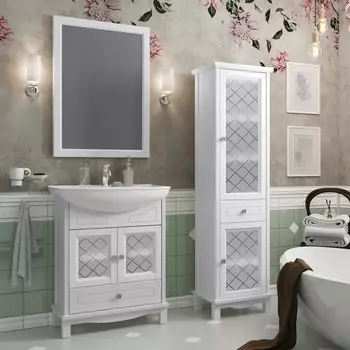 Мебель для ванной Opadiris Омега 65 белая