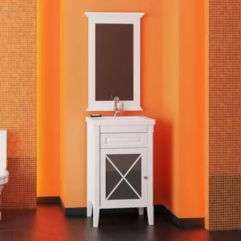 Мебель для ванной Opadiris Палермо 50 L белая