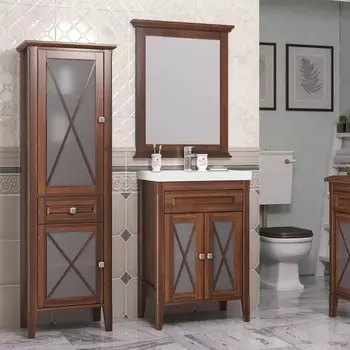 Мебель для ванной Opadiris Палермо 60 светлый орех