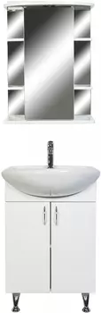 Мебель для ванной Orange Кларис 55 белая