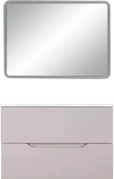 Мебель для ванной Orange Line 80 латте матовый