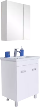 Мебель для ванной Orange Таис 60 белый глянец, напольная