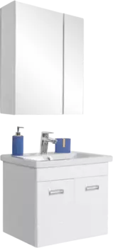 Мебель для ванной Orange Таис 60 белый глянец, подвесная