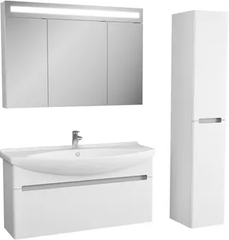 Мебель для ванной Owl 1975 Lagerta 105 1 ящик, белая