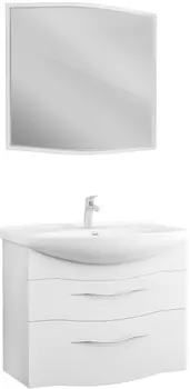 Мебель для ванной Owl 1975 Vessla 85, подвесная, белый лак