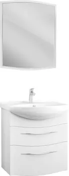 Мебель для ванной Owl 1975 Vessla stor 65, подвесная, белый лак