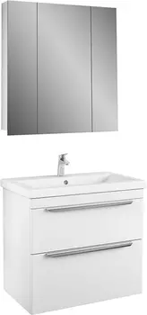 Мебель для ванной Owl 1975 Vind 70, подвесная, 2 ящика, белый лак