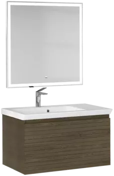 Мебель для ванной Raval Meier 100, каштан