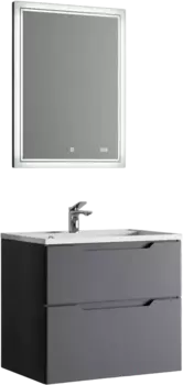 Мебель для ванной Raval Wector 70, подвесная, антрацит
