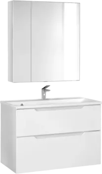 Мебель для ванной Raval Wector 90, подвесная, белая