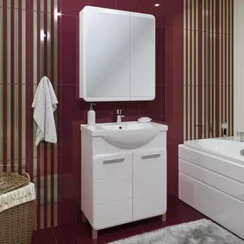 Мебель для ванной Runo Эрика 70