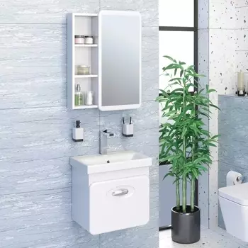 Мебель для ванной Runo Капри подвесная, 50