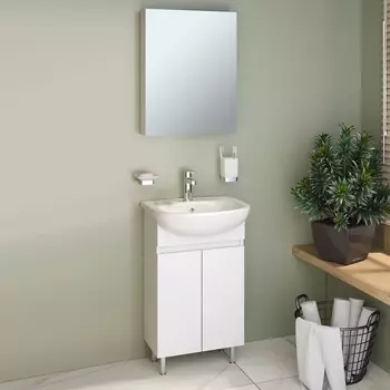 Мебель для ванной Runo Лада 40 белая