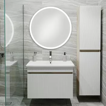 Мебель для ванной Runo Модена 75 крафтовый дуб