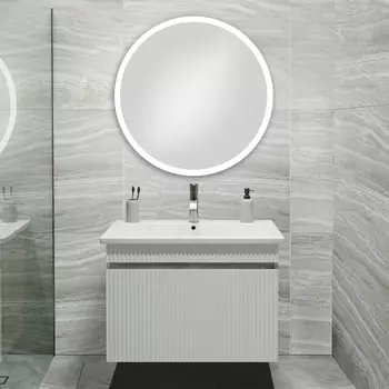 Мебель для ванной Runo Модена 75 железный камень