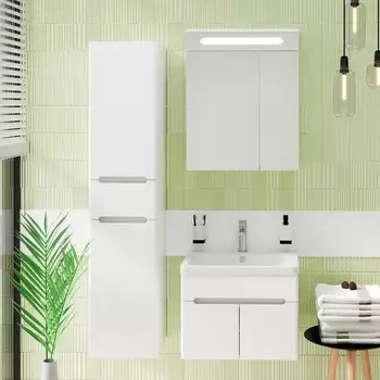 Мебель для ванной Runo Парма 60, подвесная, 2 двери