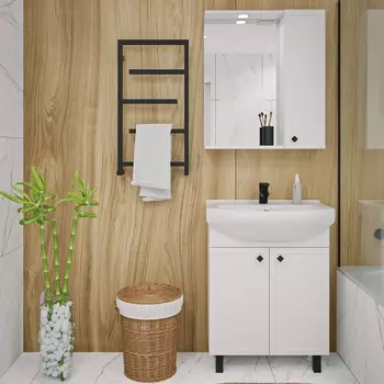 Мебель для ванной Runo Римини 65 белая