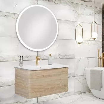 Мебель для ванной Runo Тоскана 80 светлое дерево